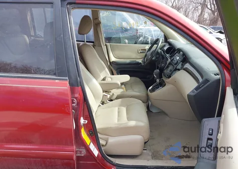 2001 Toyota Highlander V6 z USA, uszkodzony, nr VIN JTEHF21A310026562